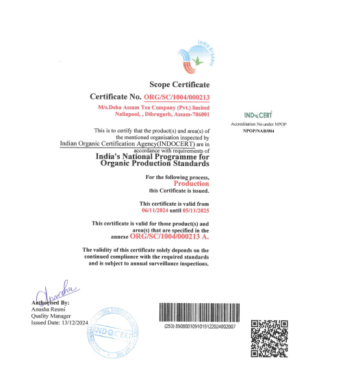 EU Certificate